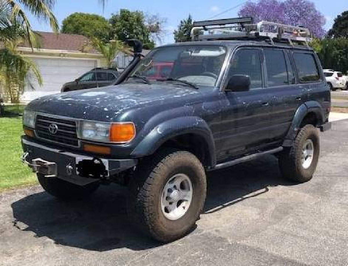 1996 Toyota Land Cruiser FJ80, 4